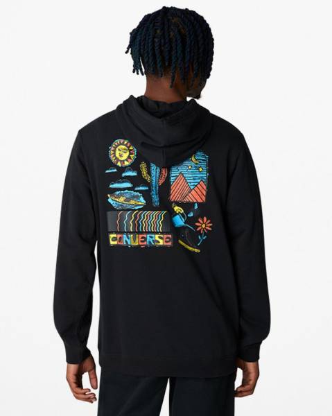CONVERSE DAYDREAM PULLOVER GRAPHIC HOODIE