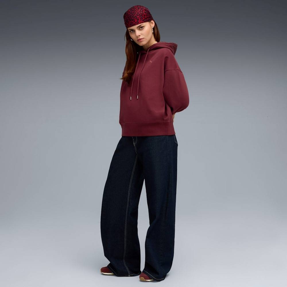 PUMA HER OVERSIZED HOODIE FL