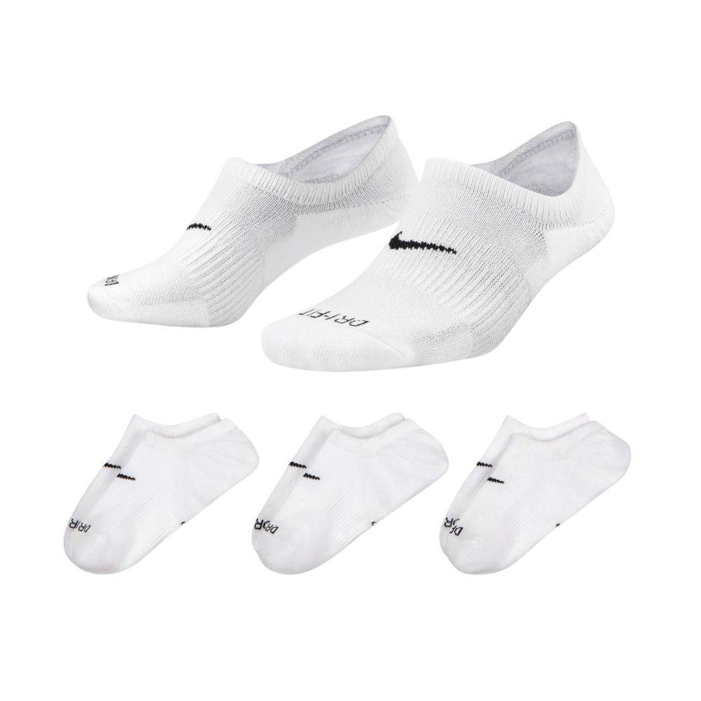 NIKE EVERYDAY PLUS CHSHION FOOTIE 3-PAIRS SOCKS