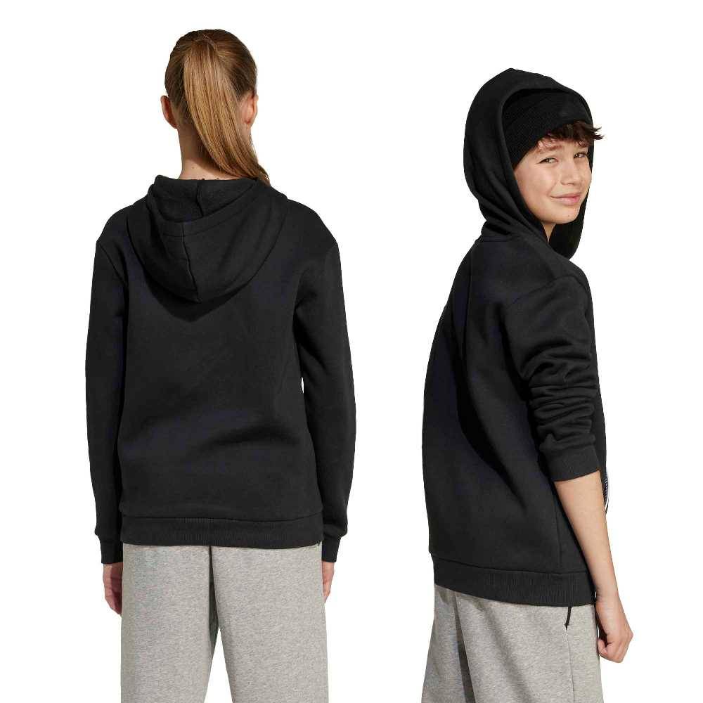 ADIDAS YOUTH SEASONALS ESSENTIALS COLLEGIATE TYPOGRAPHY HOODY
