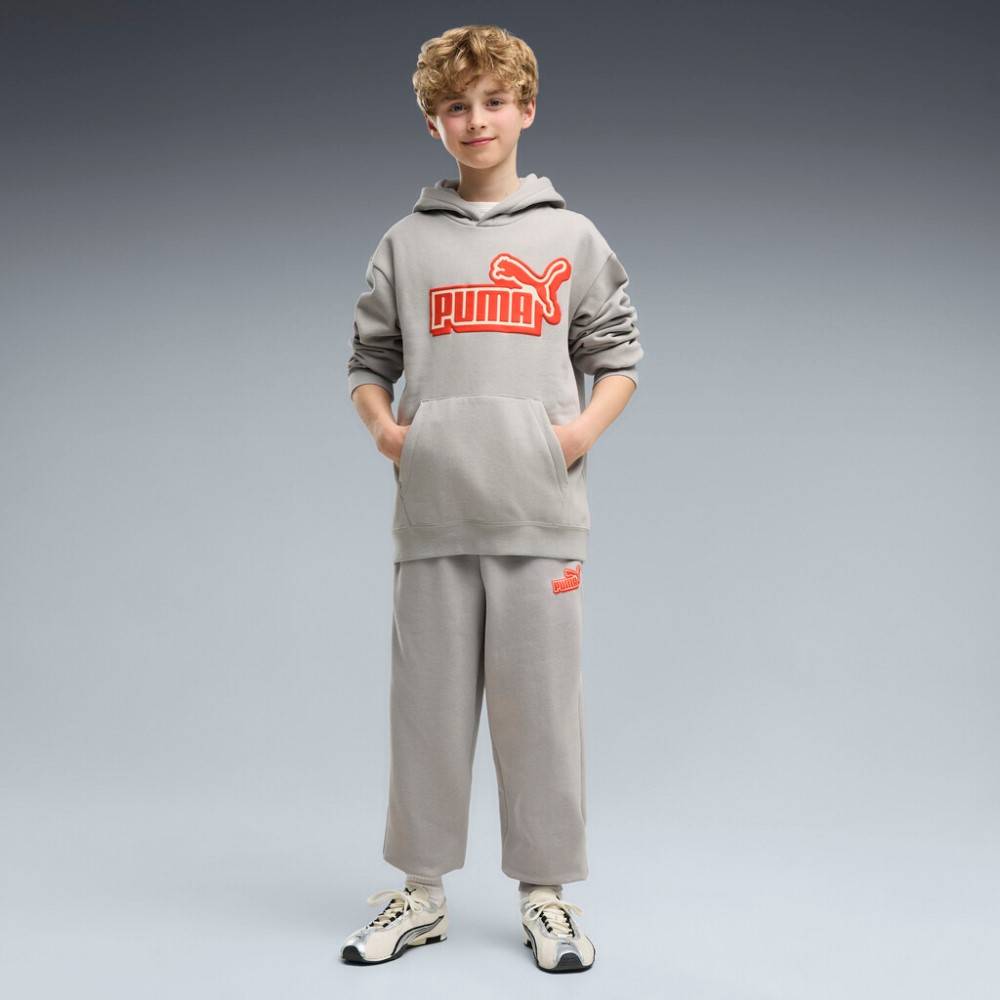 PUMA ESS LOGO LAB RELAXED HOODIE FL B