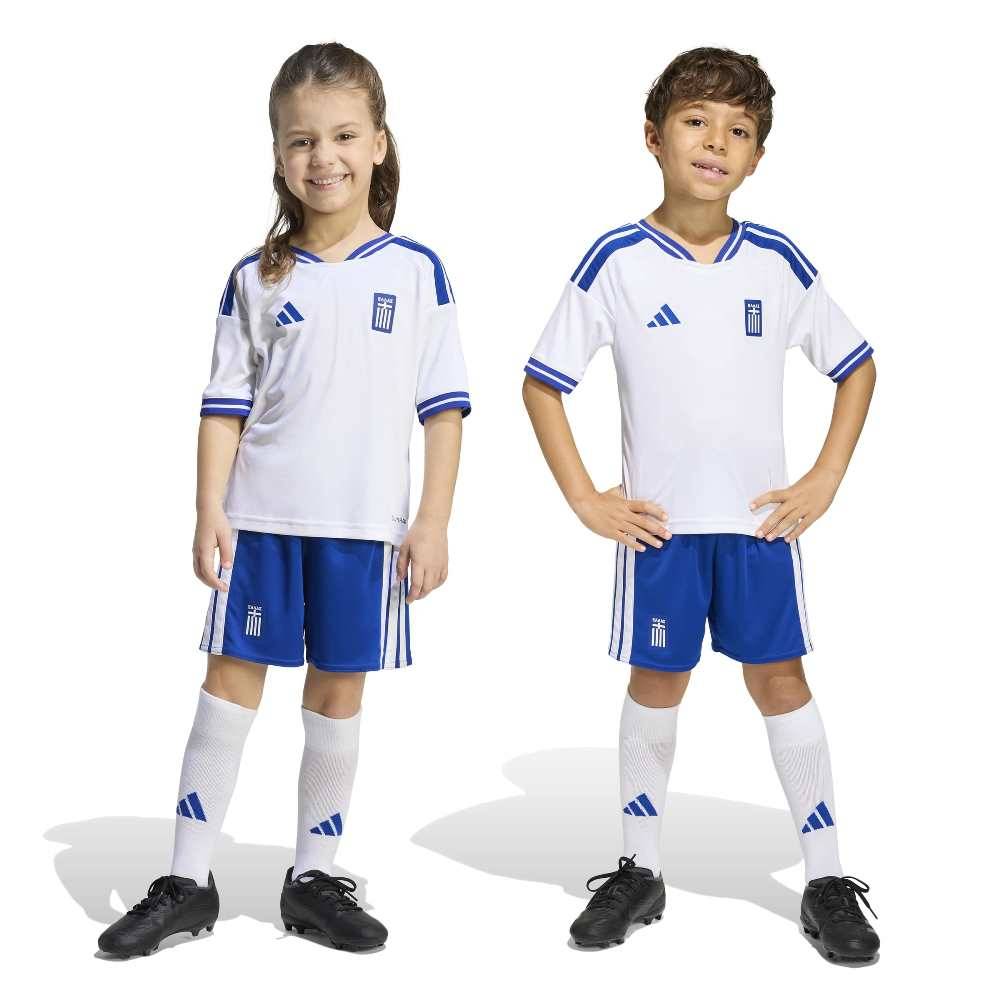 ADIDAS LITTLE KIDS GREECE 26 HOME SET