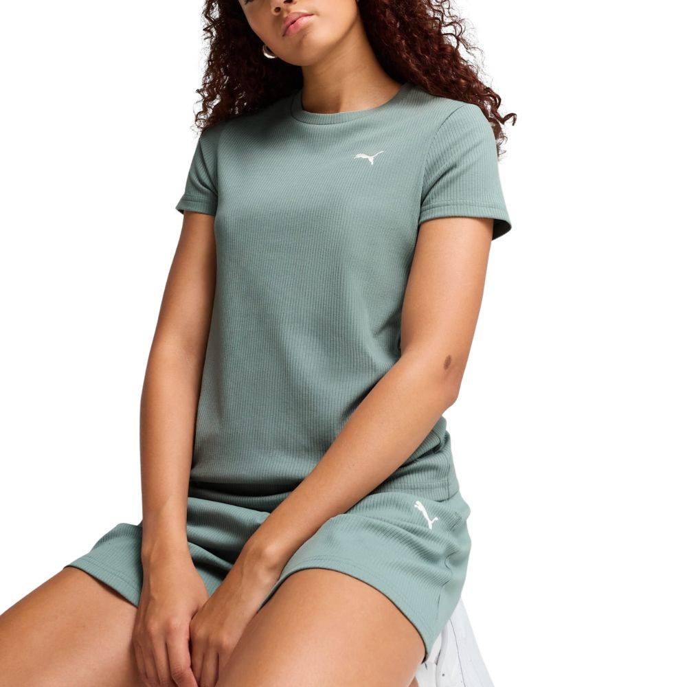 PUMA ESS ELEVATED RIB TEE