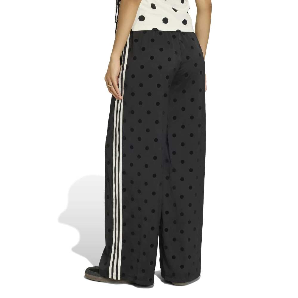 ADIDAS ORIGINALS SATIN POLKA DOTS WIDE LEG PANT