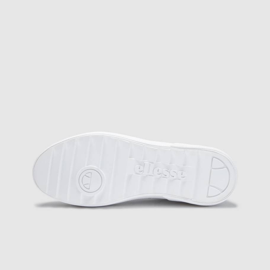 ELLESSE ALZINA LEATHER TRAINERS WOMENS