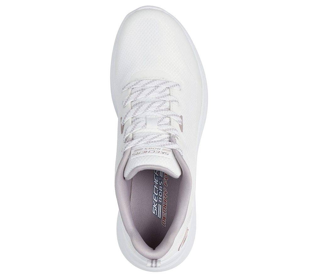 SKECHERS BOBS MODA FLEX MESH LACE UP WOMENS SHOES