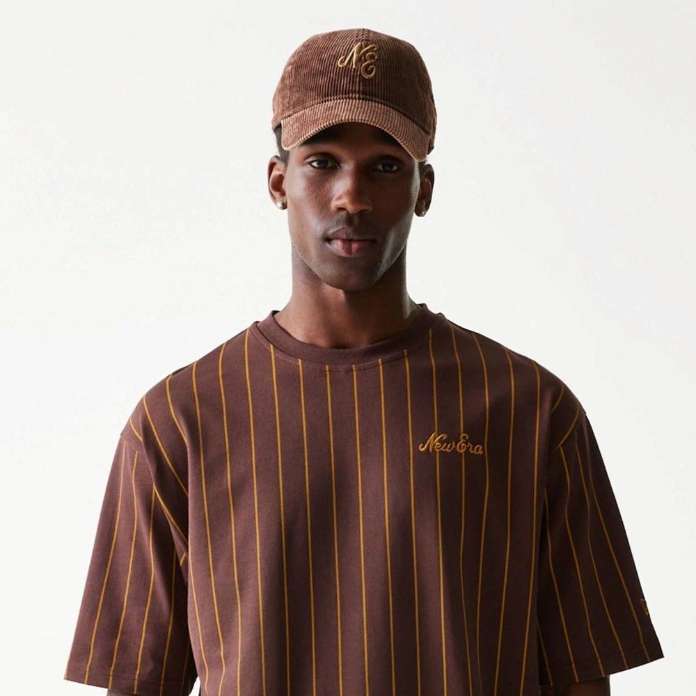 NEW ERA PINSTRIPE OVERSIZED TEE