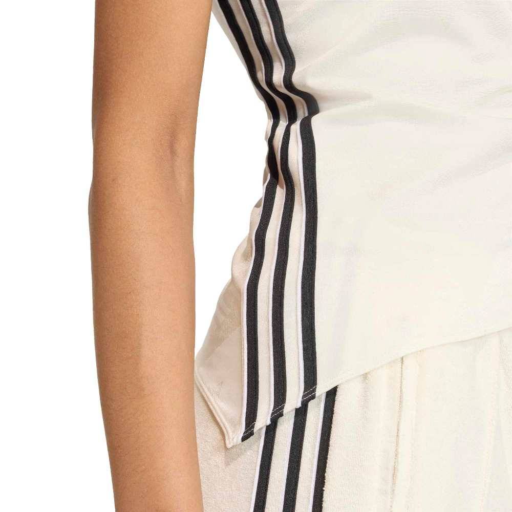 ADIDAS ORIGINALS ROUCHED ONE SHOULDER TOP