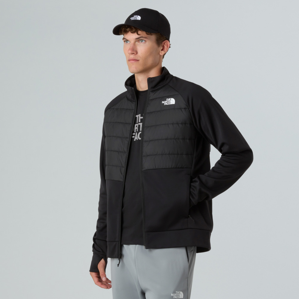 THE NORTH FACE M REAXION 2.0 FLEECE HYBRID FULL ZIP JKT