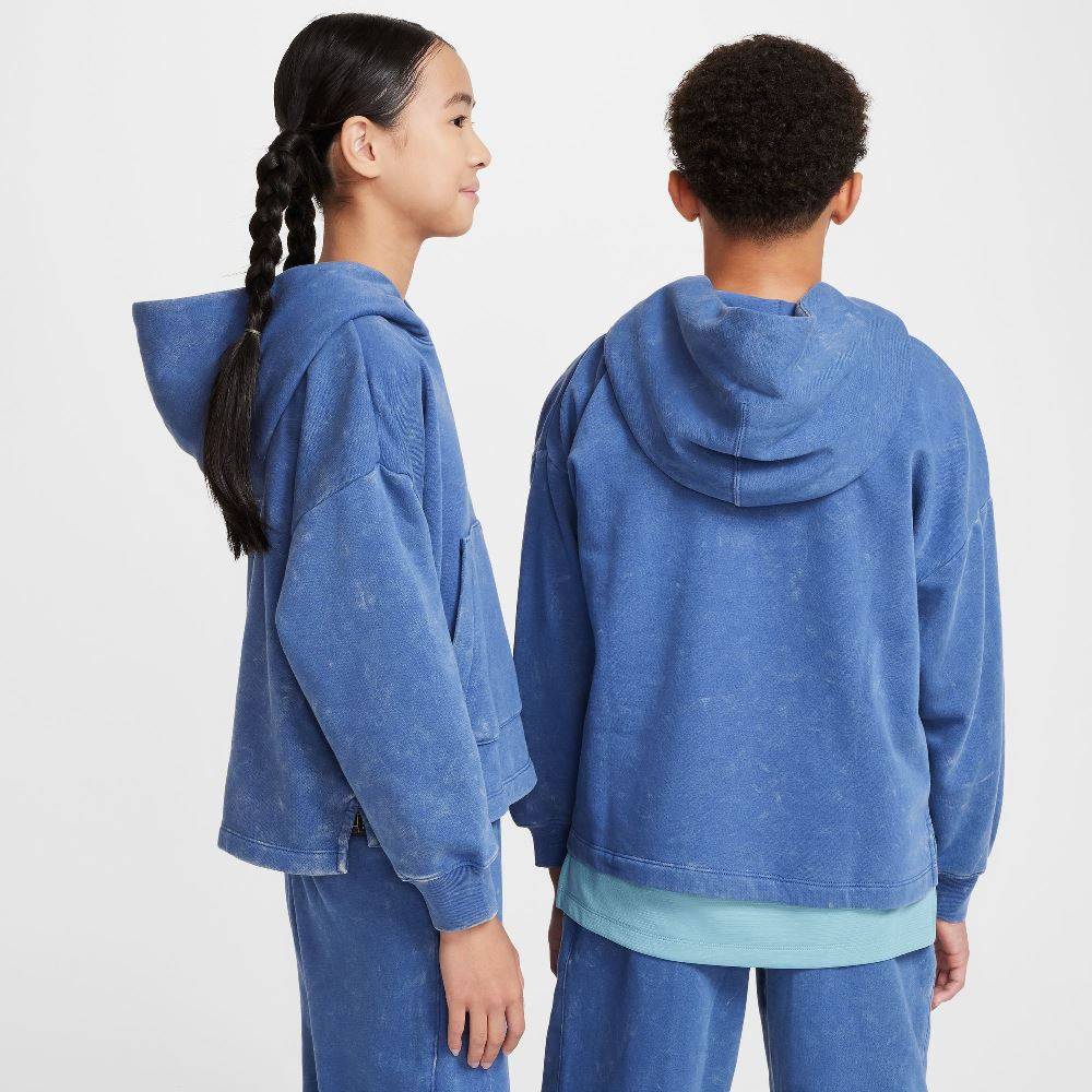 NIKE NSW KIDS FLEECE WASH HOODIE