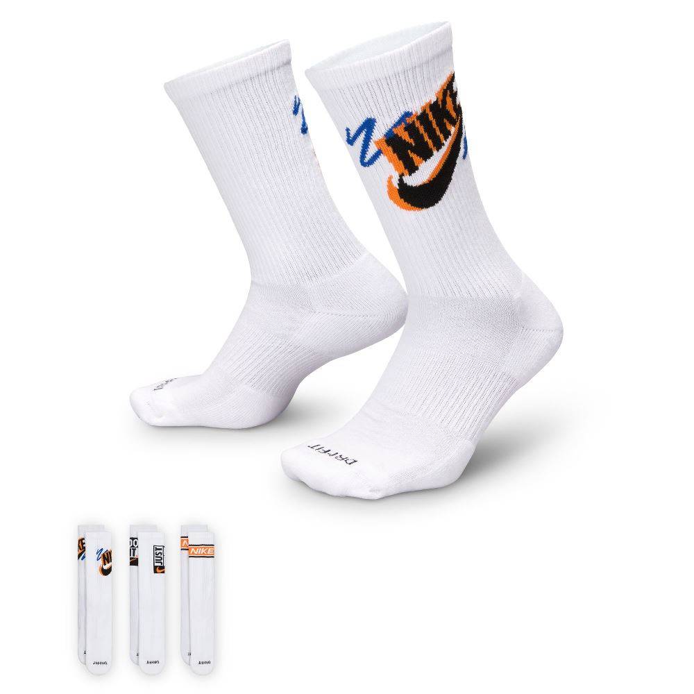 NIKE EVERYDAY PLUS CREW 3-PAIRS SPORT SOCKS