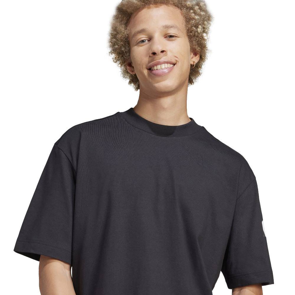 ADIDAS M ESSENTIALS LOSE FIT THREE BAR TEE