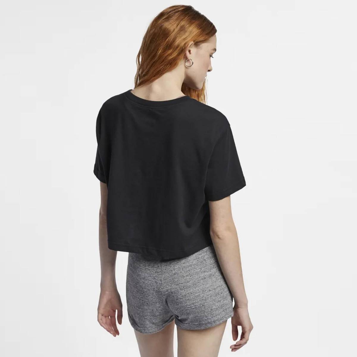 NIKE SPORTSWEAR WOMENS ESSENTIALS CROP ICON TEE