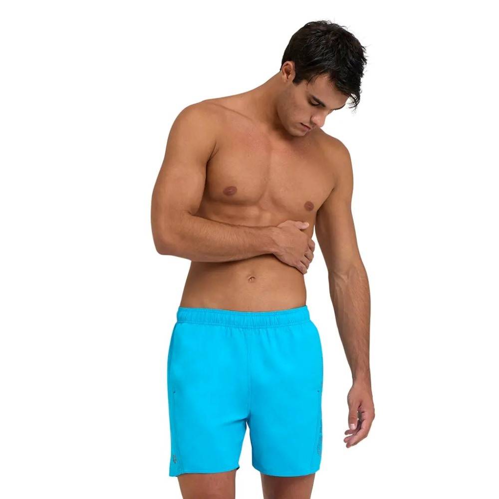 ARENA FUNDAMENTALS LOGO BOXER SWIMSHORT MENS