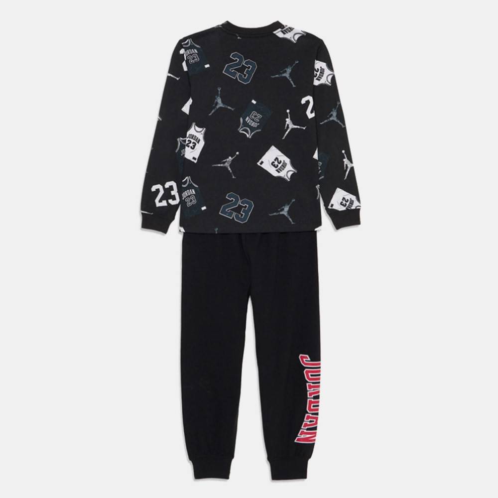 NIKE JORDAN LITTLE KIDS MJ 23 JERSEY LS PANT  SET