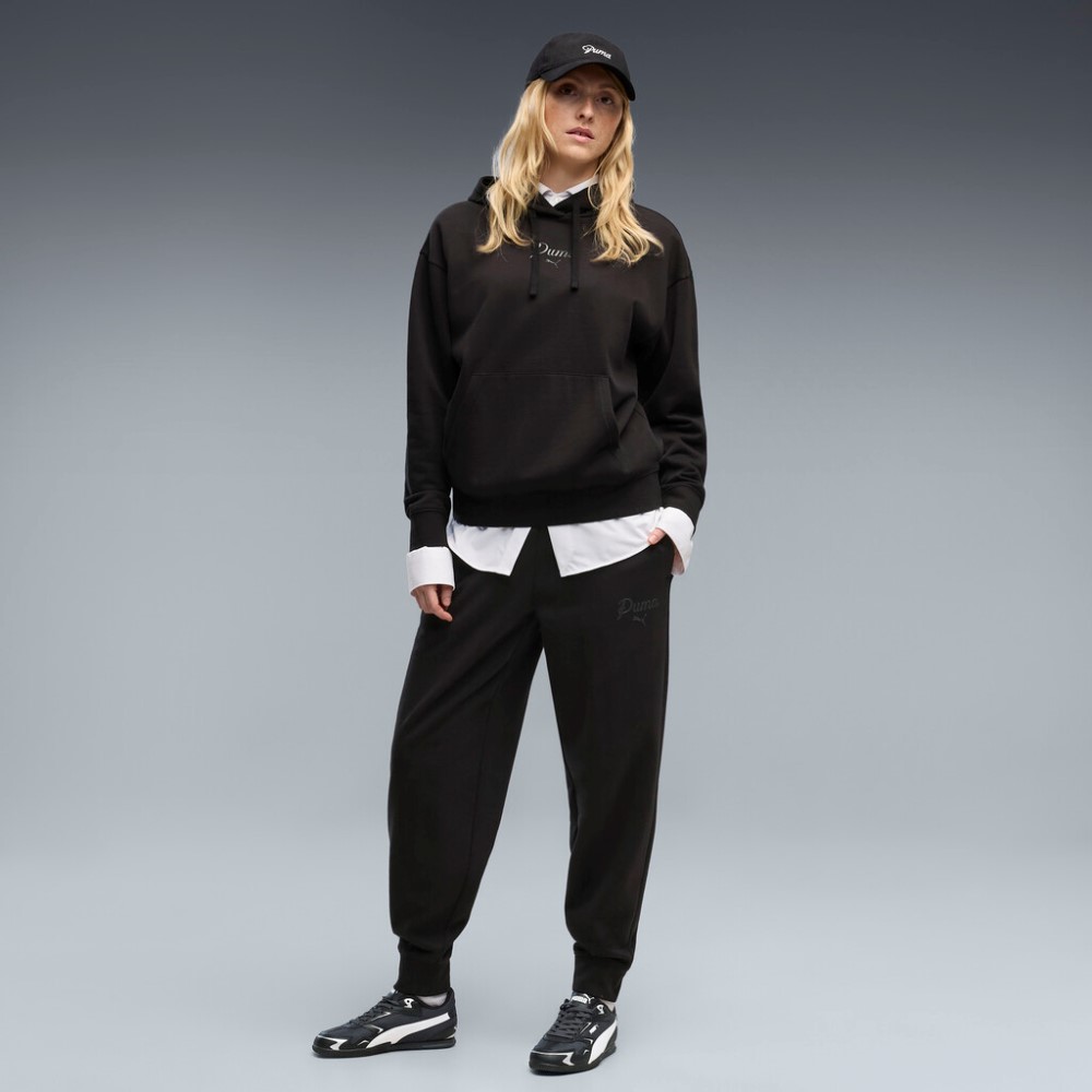 PUMA ESS SCRIPT COMFORT SWEATPANTS FL CL