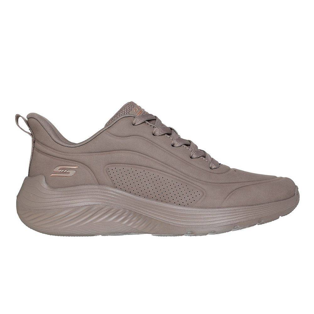 SKECHERS BOBS SQUAD WAVES - JUST WADING LACE-UP WOMENS SNEAKERS