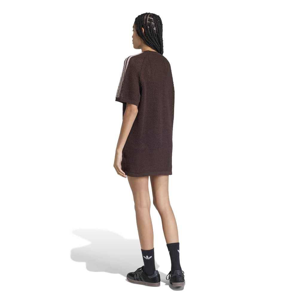 ADIDAS ORIGINALS KNITTED CROCHET DRESS