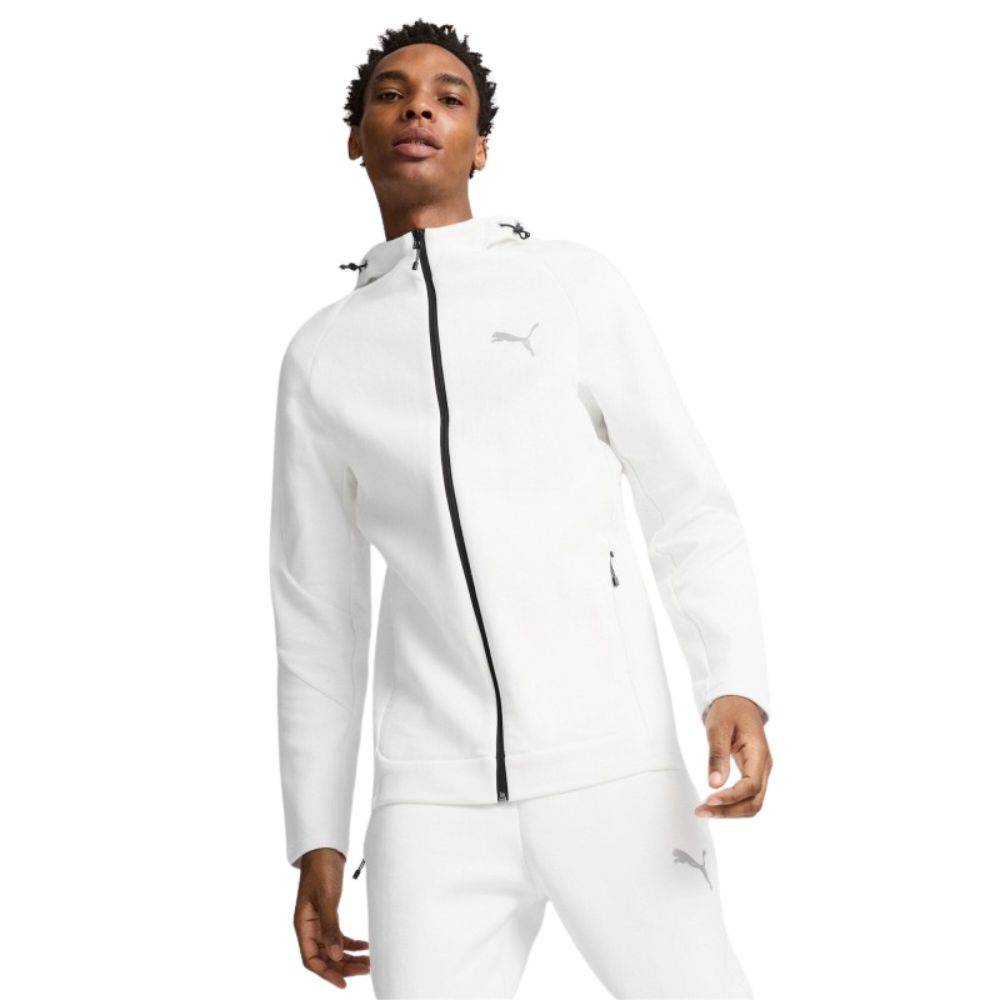 PUMA EVOSTRIPE FULL-ZIP HOODIE DK