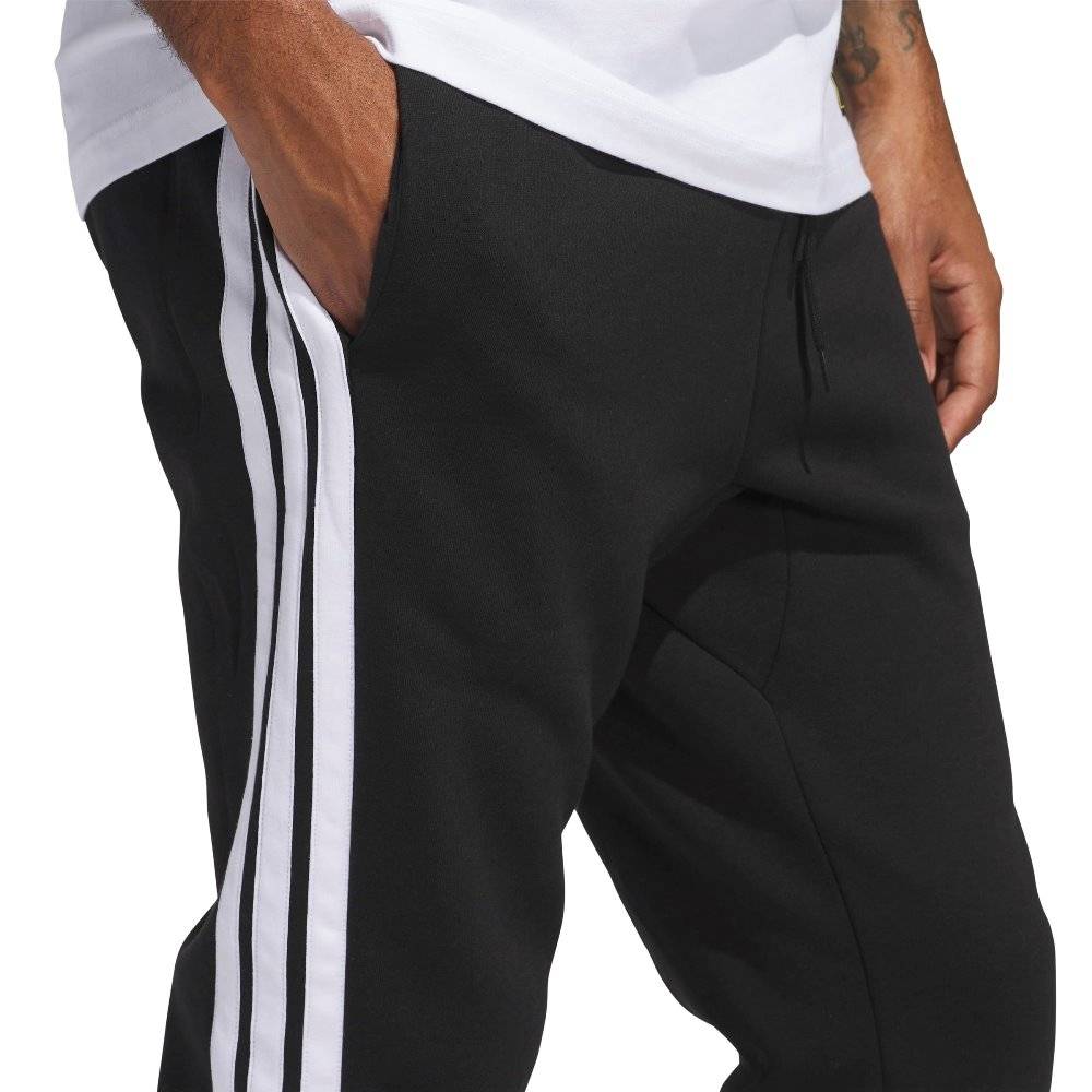 ADIDAS M ESSENTIALS THREE STRIPES FLEECE PANTS