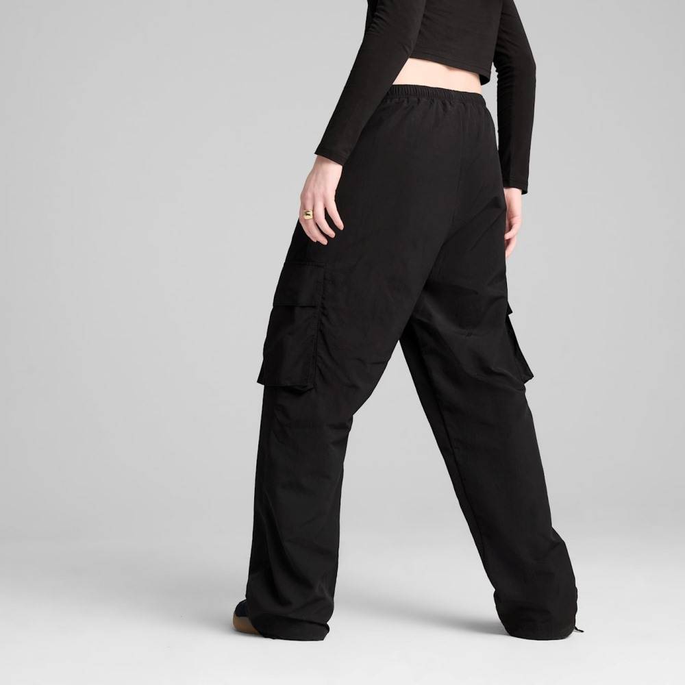 PUMA WARDROBE ESS RELAXED WOVEN CARGO PANTS OP