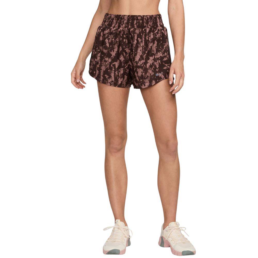NIKE ONE DRI-FIT BREATHE HIGH-WAISTED PRINTED SHORT