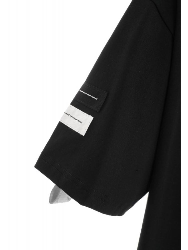 MWM BLACK METAL TAPE DETAIL REGULAR FIT TEE