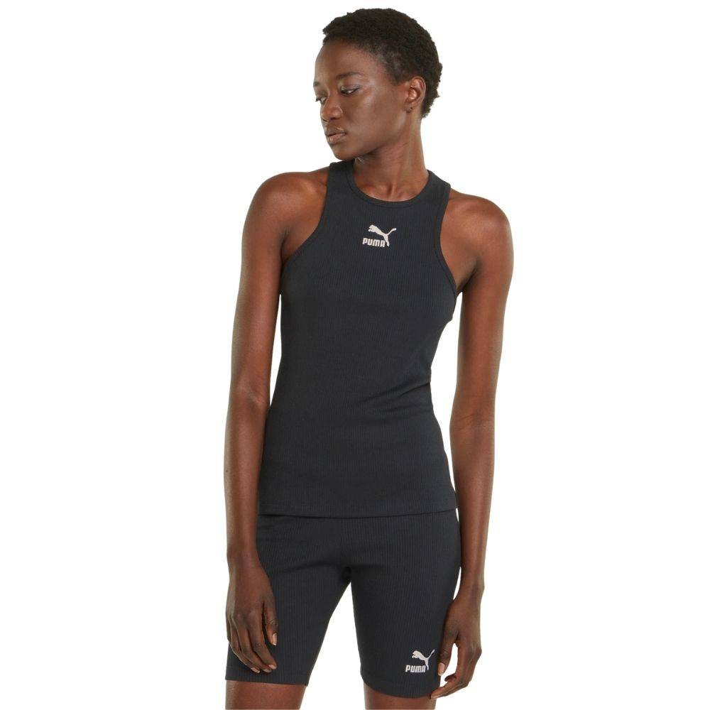 PUMA CLASSICS RIBBED WOMENS TANK TOP