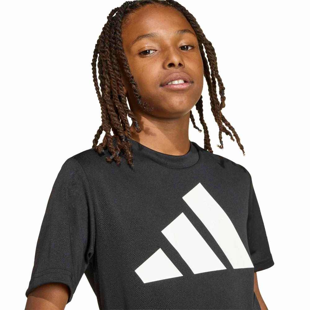 ADIDAS YOUTH TRAIN ESSENTIALS BIG LOGO T-SHIRT