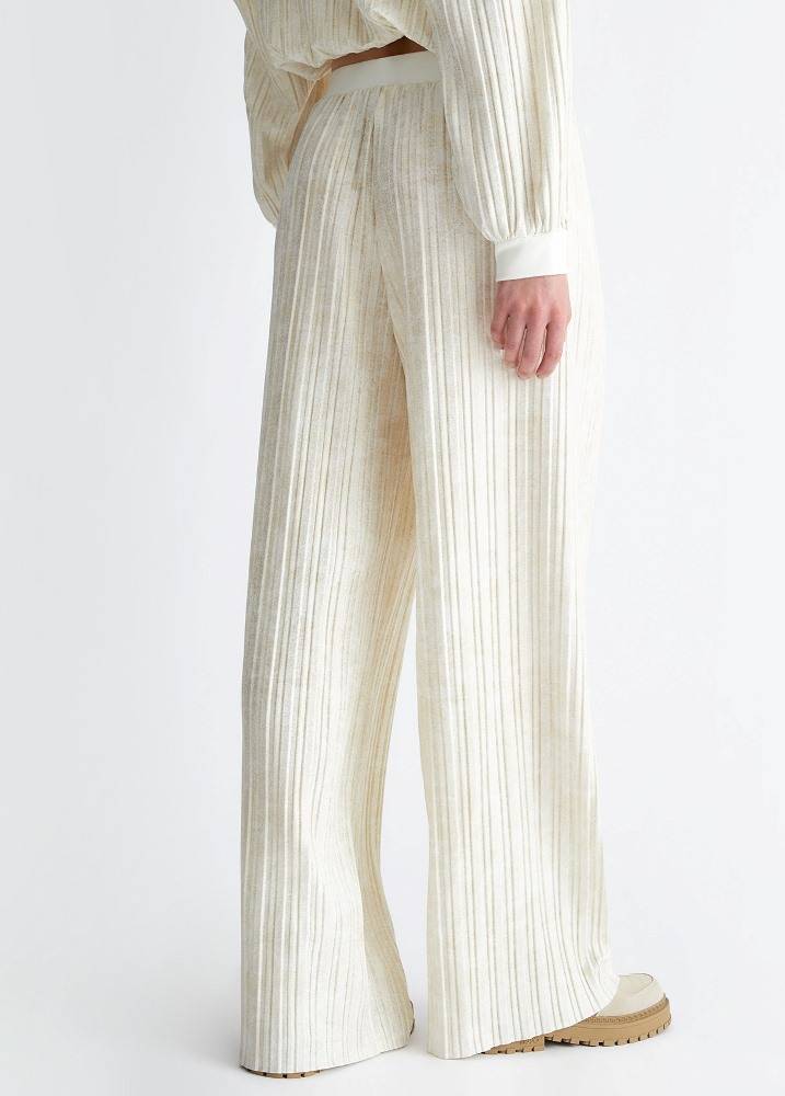 LIU JO PLEATED TROUSERS