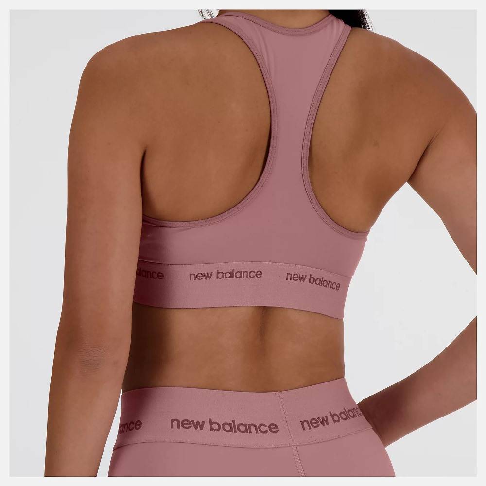 NEW BALANCE SLEEK MEDIUM SUPPORT SPORT BRA