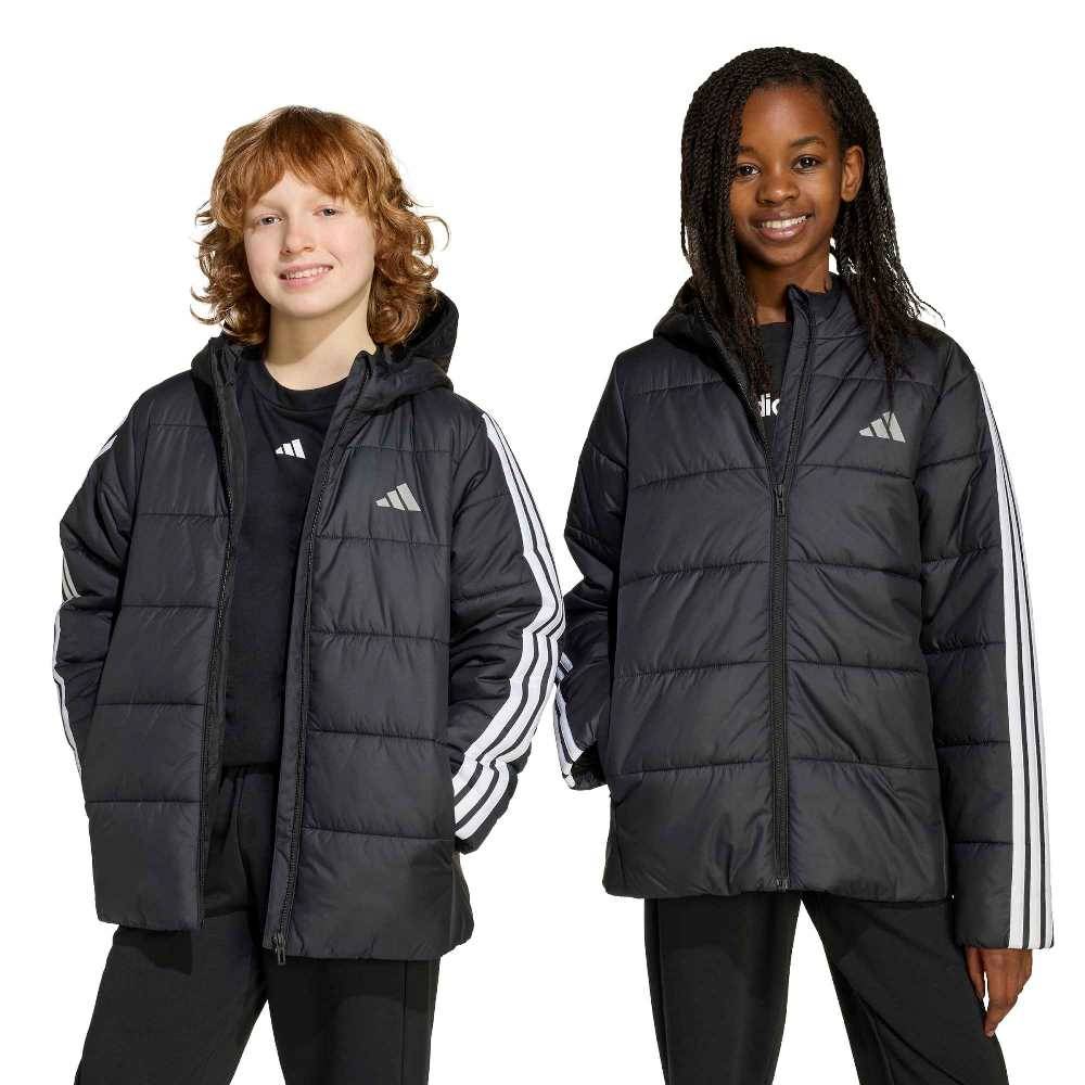 ADIDAS YOUTH ESSENTIALS 3 STRIPES PADDED JACKET