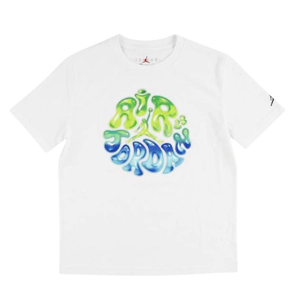 NIKE JORDAN BOYS SUPER SPLASH JORDAN BUBBLE SS TEE