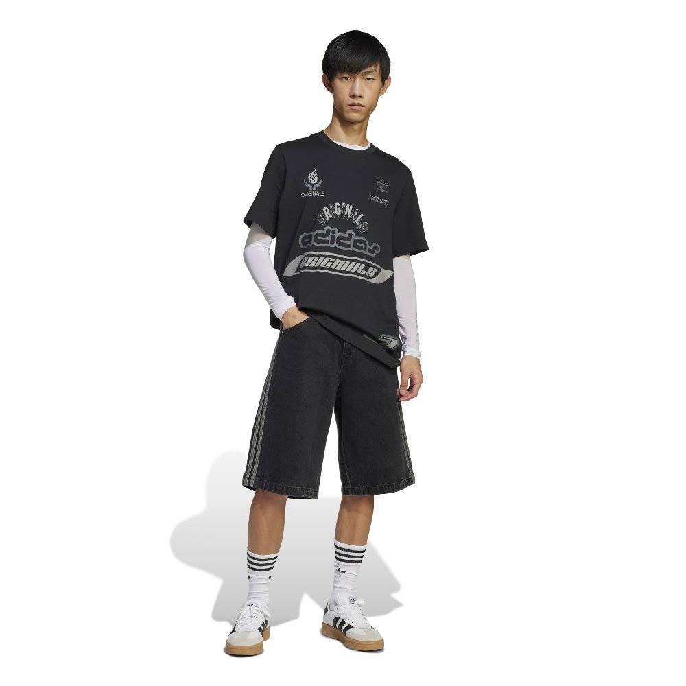 ADIDAS ORIGINALS M FIREBIRD ADICOLOR DENIM SHORTS