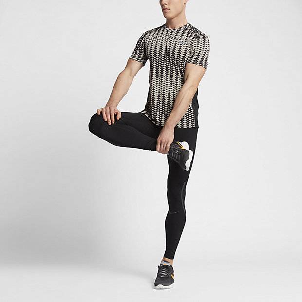 NIKE DRY MILLER TOP SS PRINTED MENS