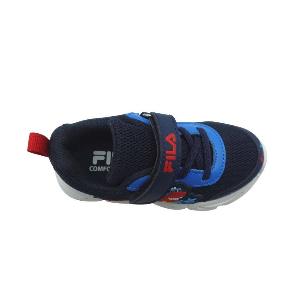 FILA DINO VELCRO LIGHTS INFANT SHOES