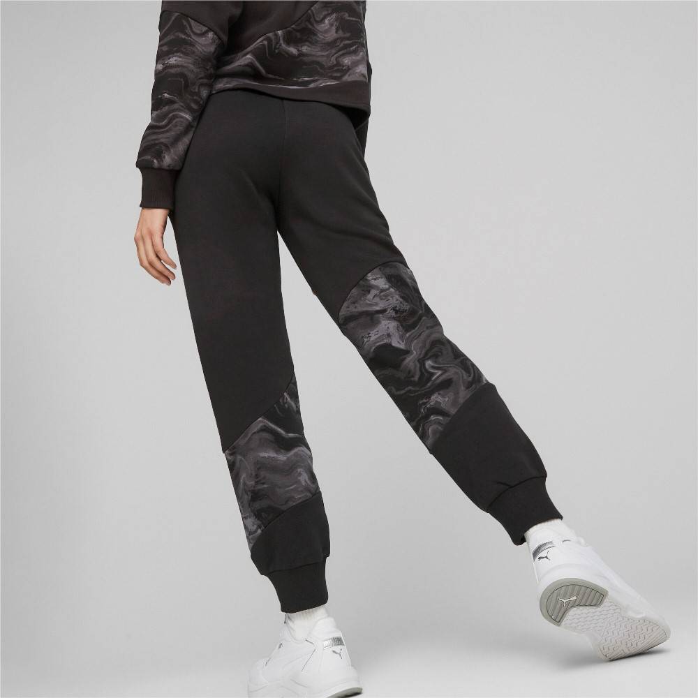 PUMA POWER CAT MARBLEIZED WOMENS SWEATPANTS