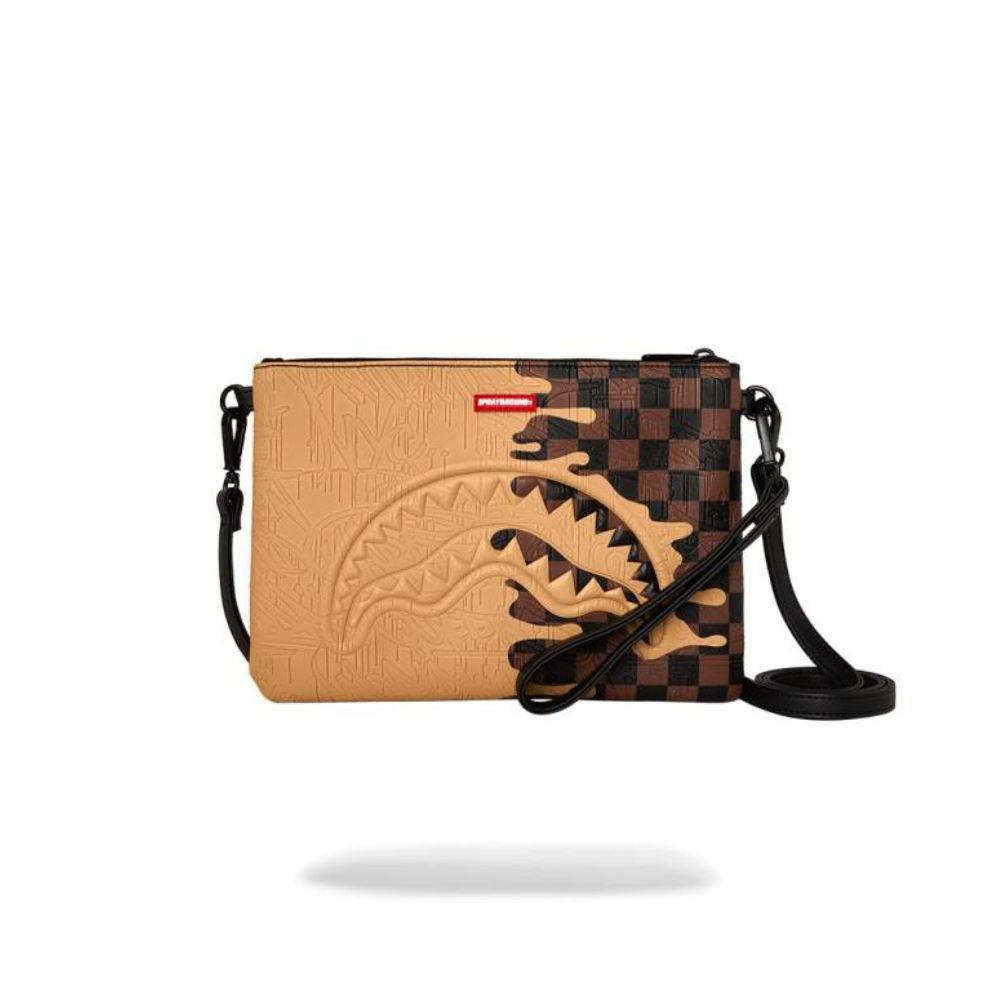 SPRAYGROUND HENNY MELT CROSSOVER CLUTCH
