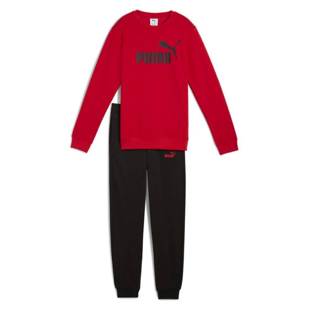 PUMA ESS NO.1 LOGO CREW SWEAT SUIT  FLEECE B