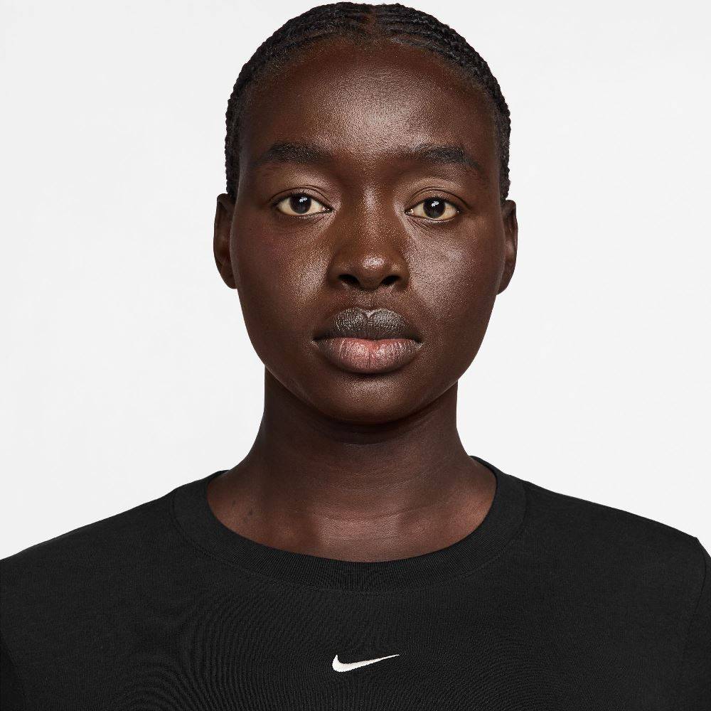 NIKE NSW WOMENS CHILL KNIT LONG-SLEEVE CROPPED TOP