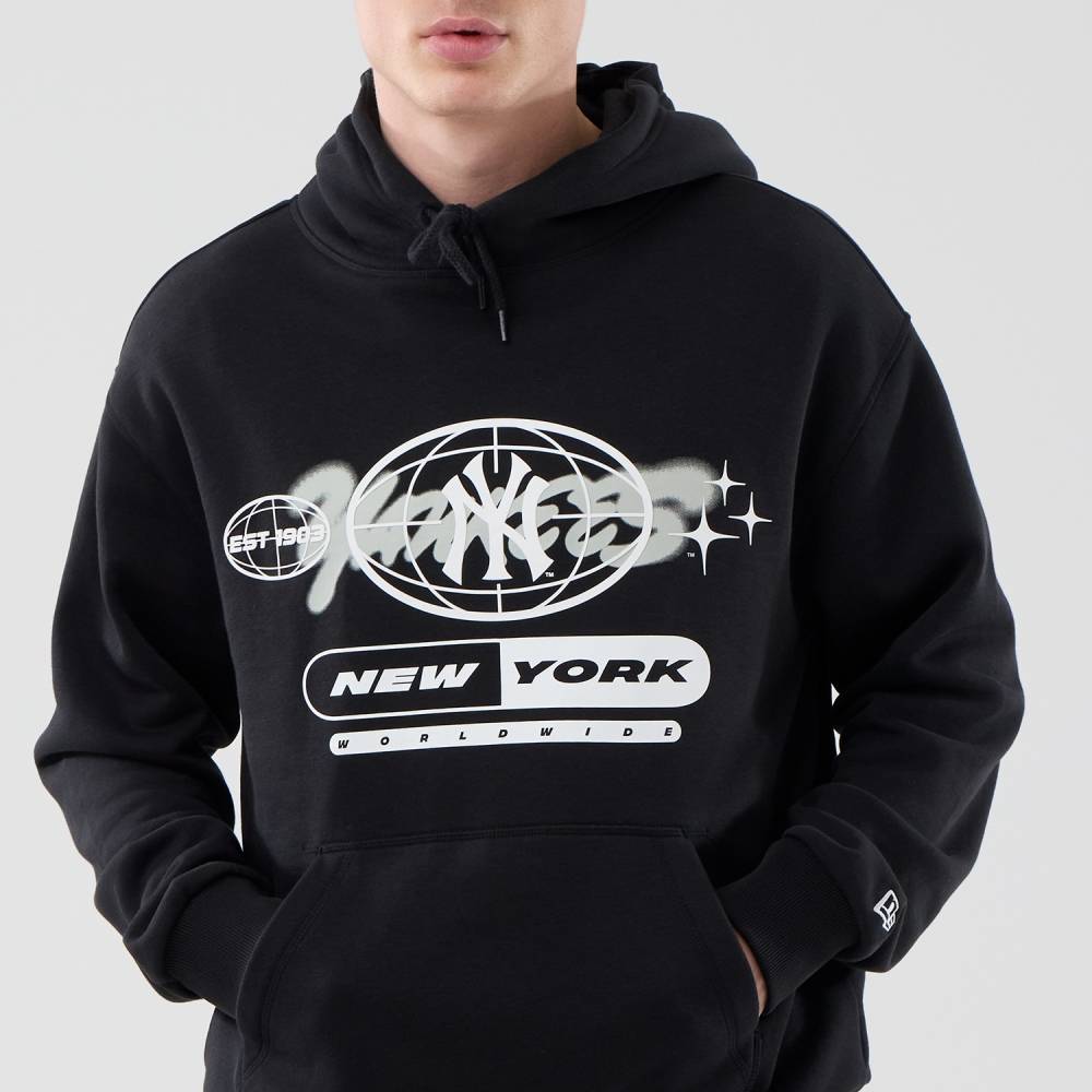 NEW ERA MLB LOGO GRAPHIC OS HOODIE NEW YORK YANKEES