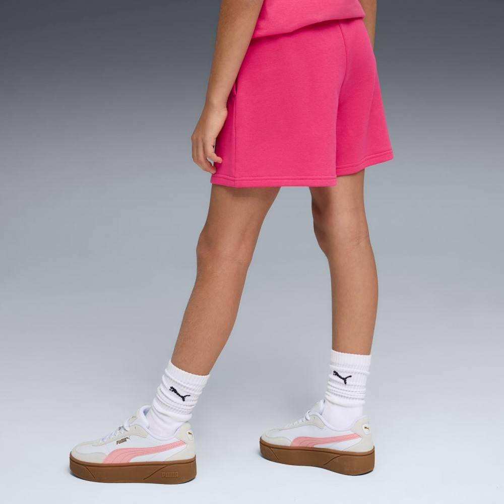 PUMA ESS HIGH WAIST SHORTS TR G