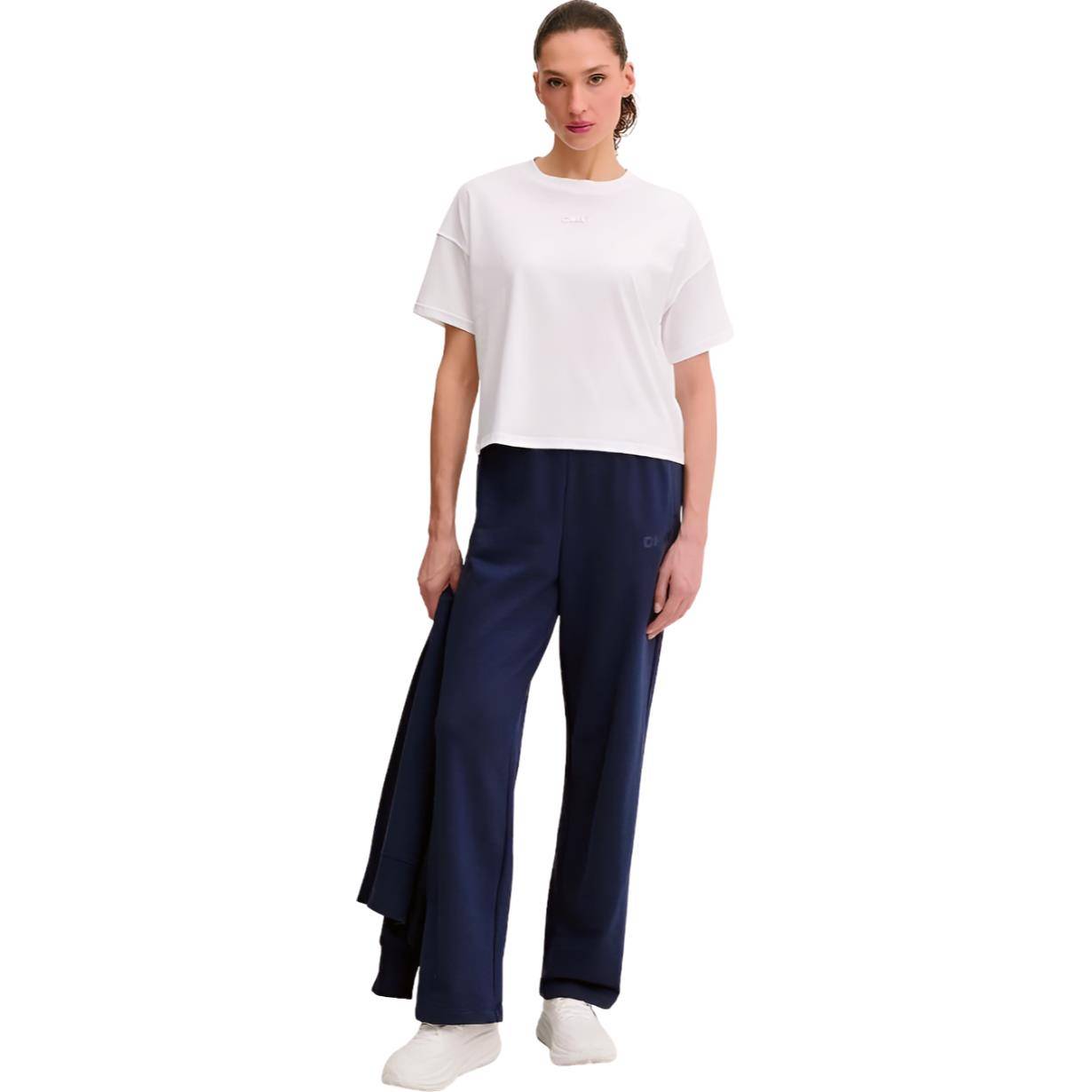 DKNY CENTERED LOGO SHORT SLEEVE TEE