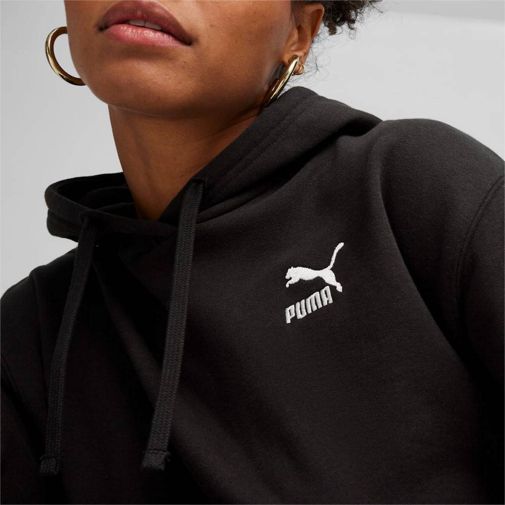 PUMA BETTER CLASSICS CROPPED HOODIE TR