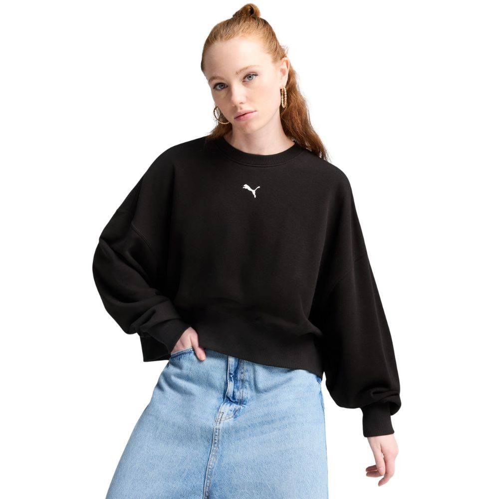 PUMA WARDROBE ESS OVER-OVERSIZED CREW TR