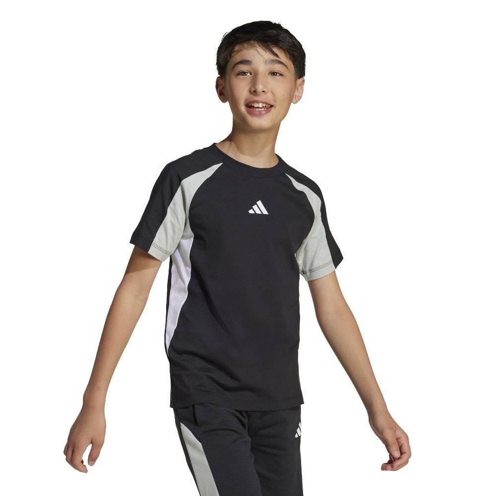 ADIDAS YOUTH SEASONAL ESSENTIALS COLORBLOCK T-SHIRT