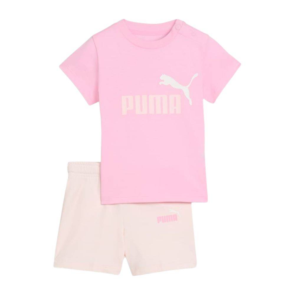 PUMA MINICATS ESS TEE AND SHORTS SET INF