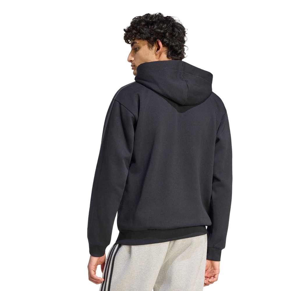 ADIDAS M ESSENTIALS 3-STRIPES FLEECE FULL-ZIP HOODIE