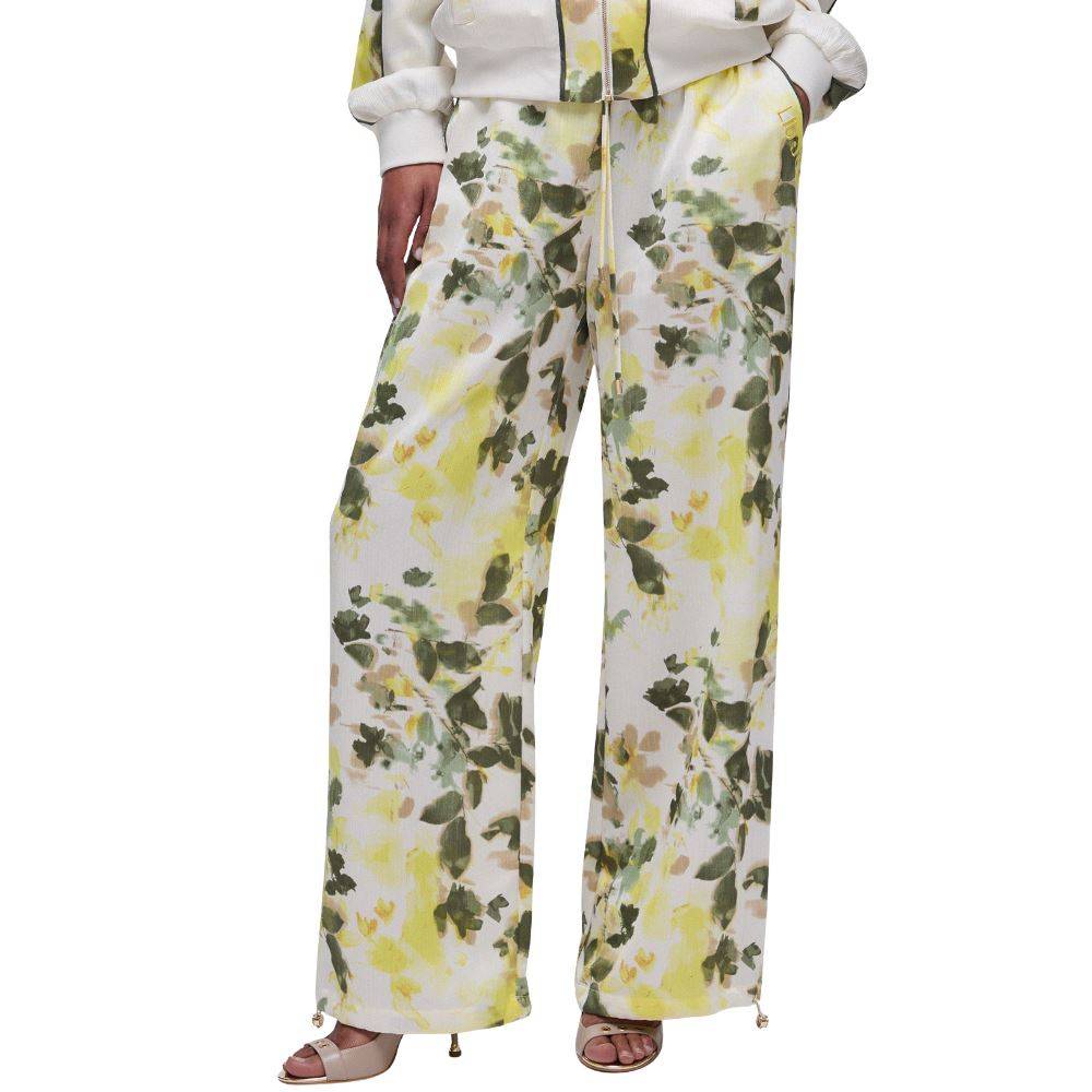 LIU JO FLORAL-PRINT TROUSERS