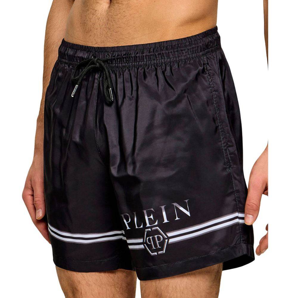 PHILIPP PLEIN SPORT STRIPES SWIMWEAR